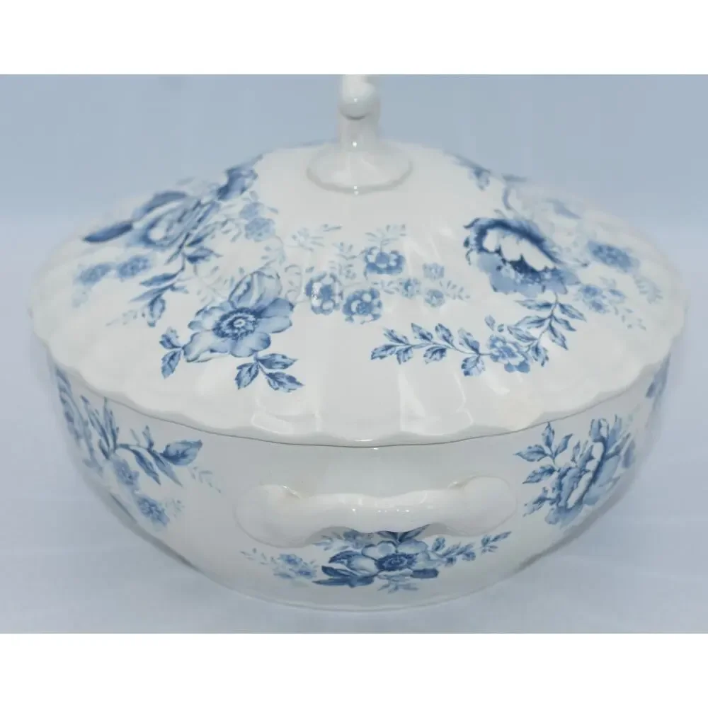 Ralph Lauren Morning Garden Covered Vegetable Dish Casserole Tureen